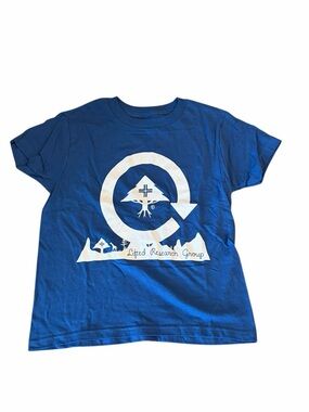 LRG Lifted Research Group Graphic Tee Blue Youth S (6/8)
